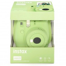 Fuji Instax Mini 9 Verde Lima con funda y película