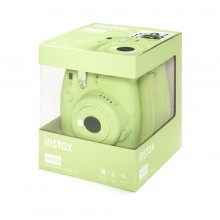 Fuji Instax Mini 9 Verde Lima con funda y película