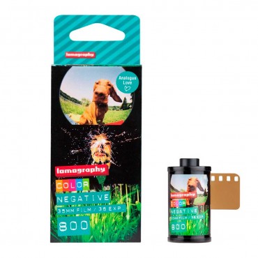Negativo Color 800 ISO 35mm Pack de 3 de Lomography