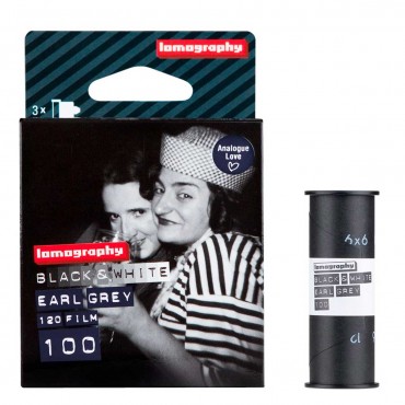 Earl Grey B&N 100 ISO 120 (Pack de 3) de Lomography