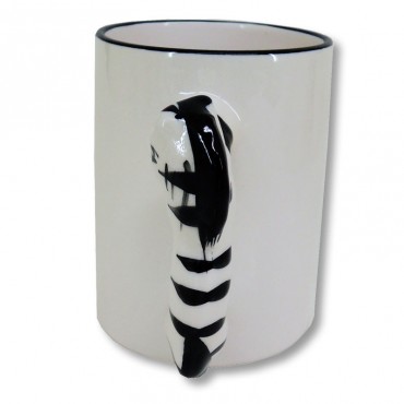 Taza imprimible infantil con forma animal