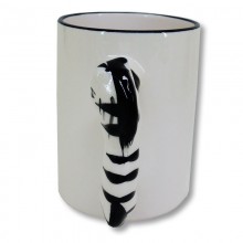 Taza imprimible infantil con forma animal