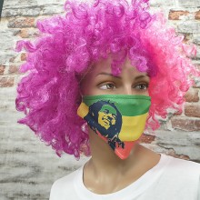 Mascarilla personalizada Bob Marley