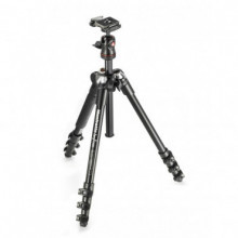 Kit Trípode Manfrotto Befree 4 secciones con rótula de bola - Aluminio