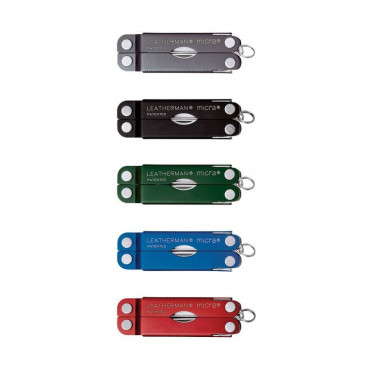 LEATHERMAN MICRA, Herramienta multiuso, s/funda-Verde