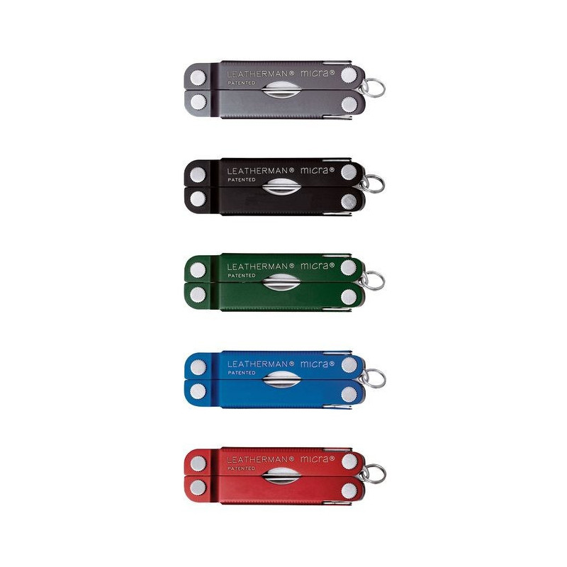 LEATHERMAN MICRA, Herramienta multiuso, s/funda-Verde