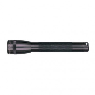 Linterna MINI MAGLITE LED 2AA PRO+ negro, con funda de nylon. Blister