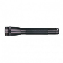 Linterna MINI MAGLITE LED 2AA PRO+ negro, con funda de nylon. Blister