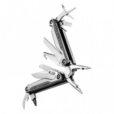 Leatherman Charge TTi, Herramienta Multiuso, funda nylon negra, caja regalo