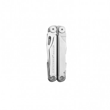 Leatherman Wave, Herramienta Multiuso,  funda Molle, blister