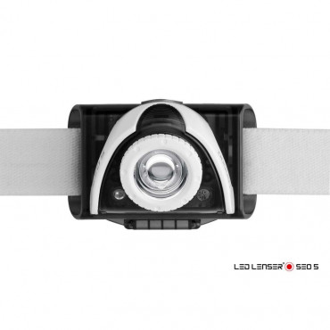 Linterna Led Lenser Frontal SEO 5 Negro