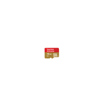 SanDisk Extreme® 16GB microSDHC™/microSDXC™ UHS-I Card