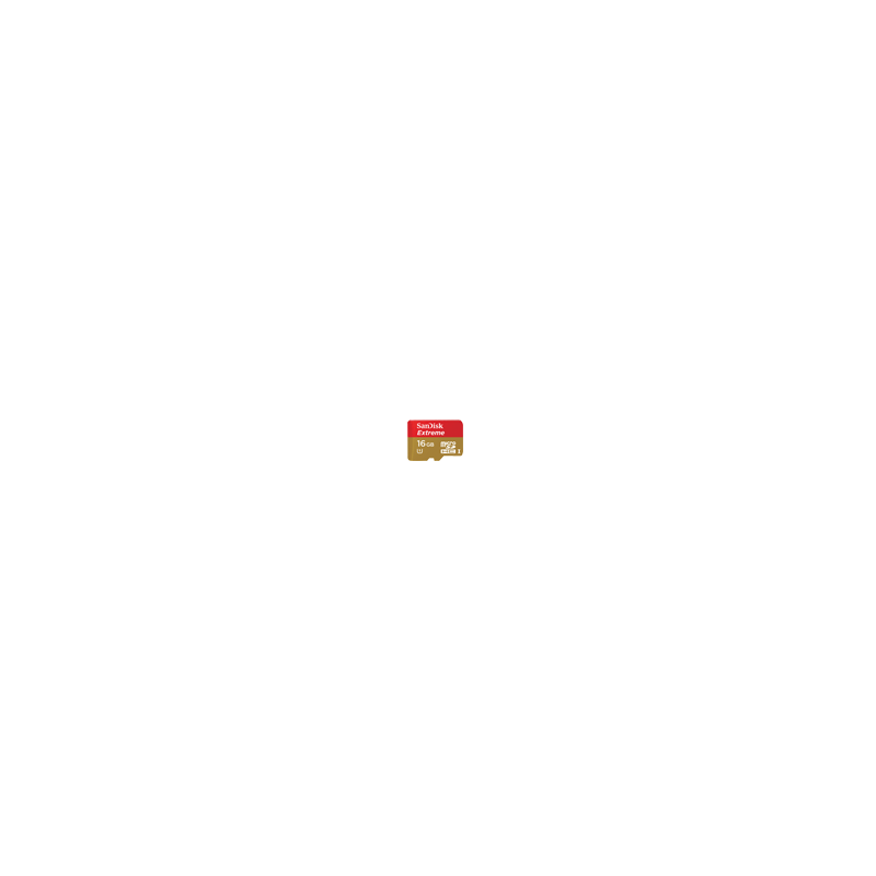 SanDisk Extreme® 16GB microSDHC™/microSDXC™ UHS-I Card