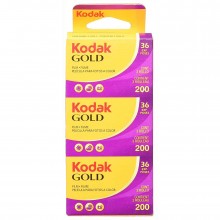 COMPRAR PACK TRIPLE PELÍCULA KODAK GOLD 200 36 EN STOCK