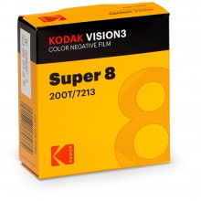 Kodak Vision3 200T Super 8 | Película 7213 color — Iberflash en stock en Madrid