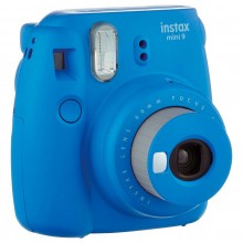 Pack Fuji Instax Mini 9 Azul Cobalto con funda y película