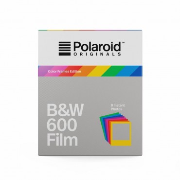 Comprar Película Blanco y Negro 600 con marcos de colores de Polaroid Originals